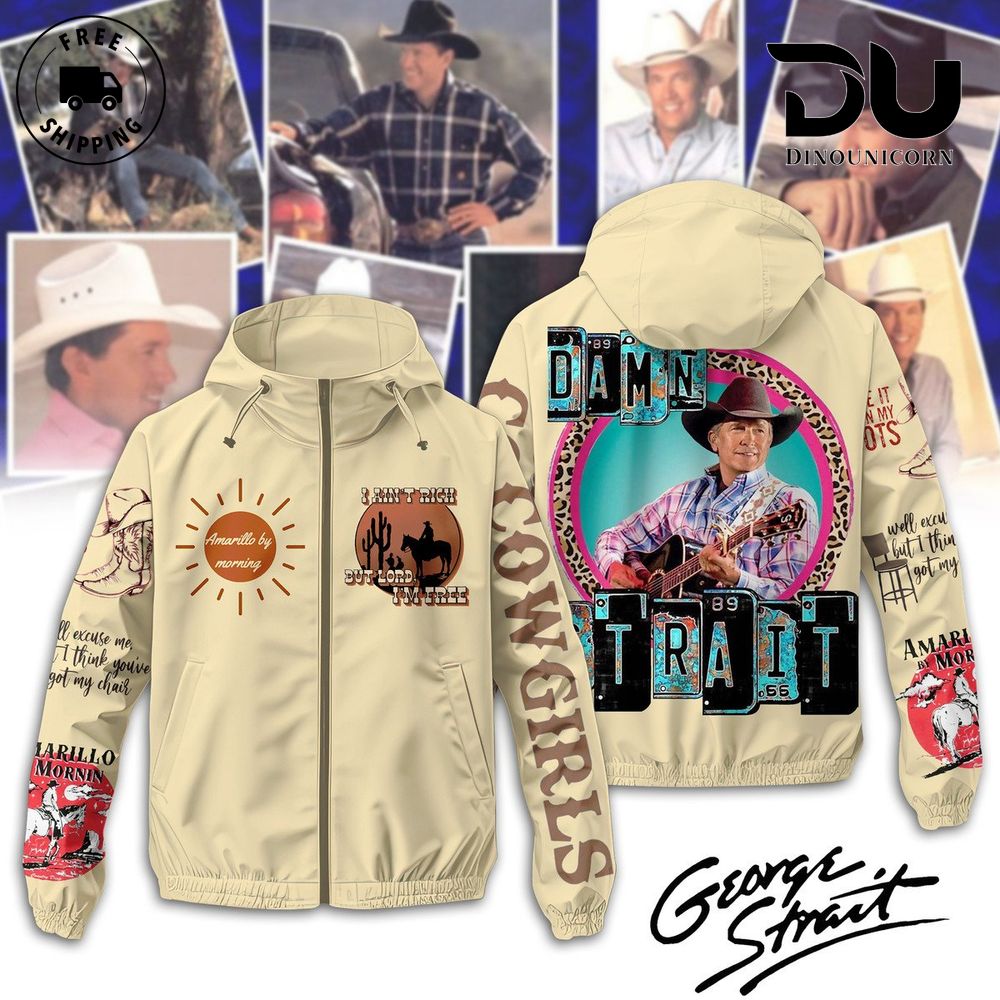 George Strait Amarillo By Morning Limited Edition Windbreaker Jacket 1 1