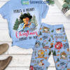 George Strait Heres A Merry Christmas Strait To You Pajamas Set2B1 dXh4Q