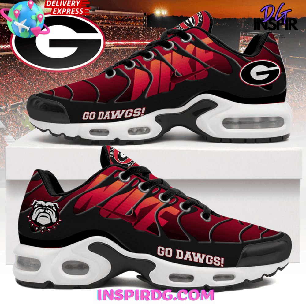 Georgia Bulldogs Football Limited Edition Nike Air Max Shoes 1