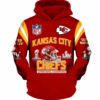 Get Ready For Game Day With This Cute All Over Print Kansas City Chiefs Zip Hoodie 0