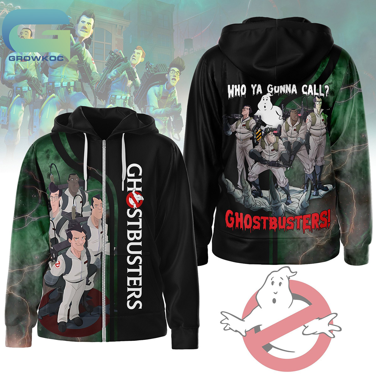 Ghostbusters Fan Who You Gonna Call Dark Hoodie Shirts2B1 MmzEg