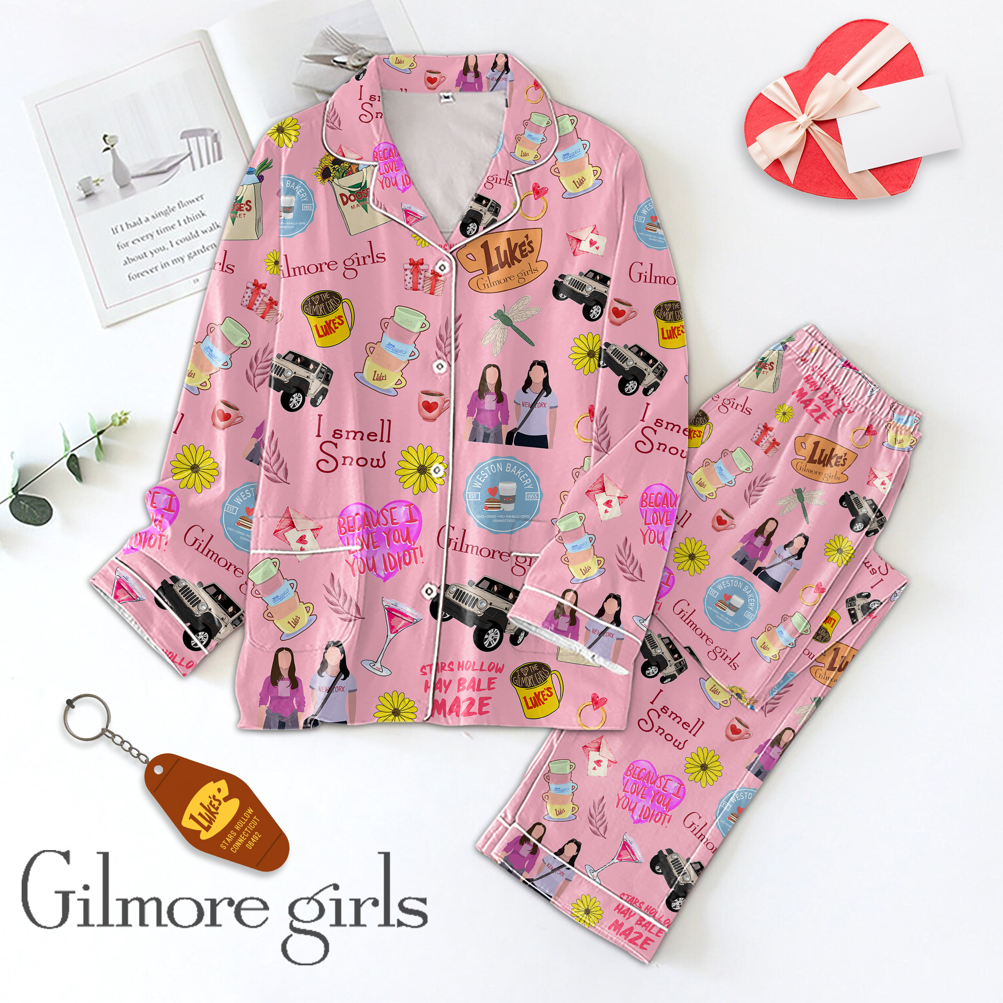 Gilmore Girls Pajamas Set2B1 pVse1