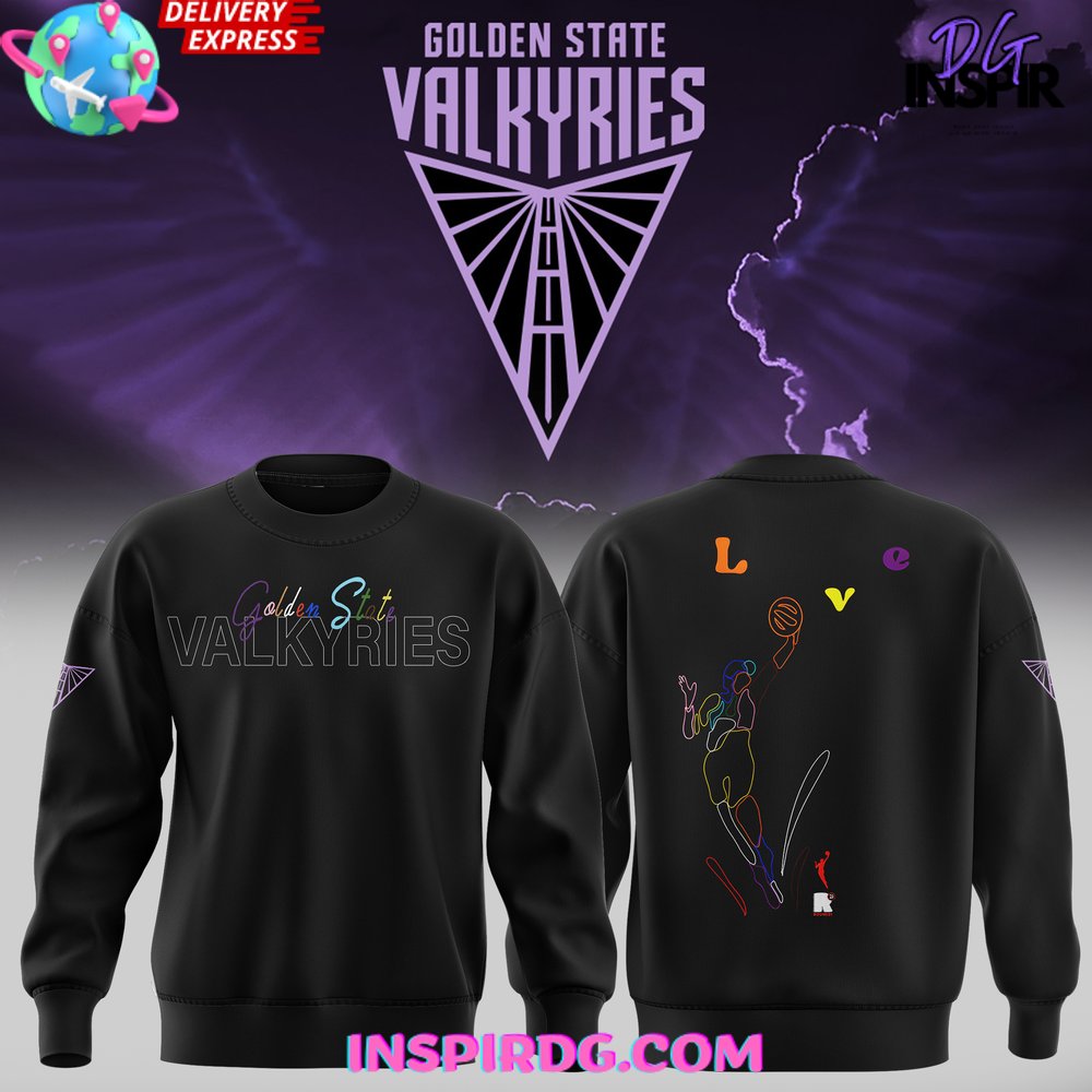 Golden State Valkyries We Out Here Sweatshirt 1