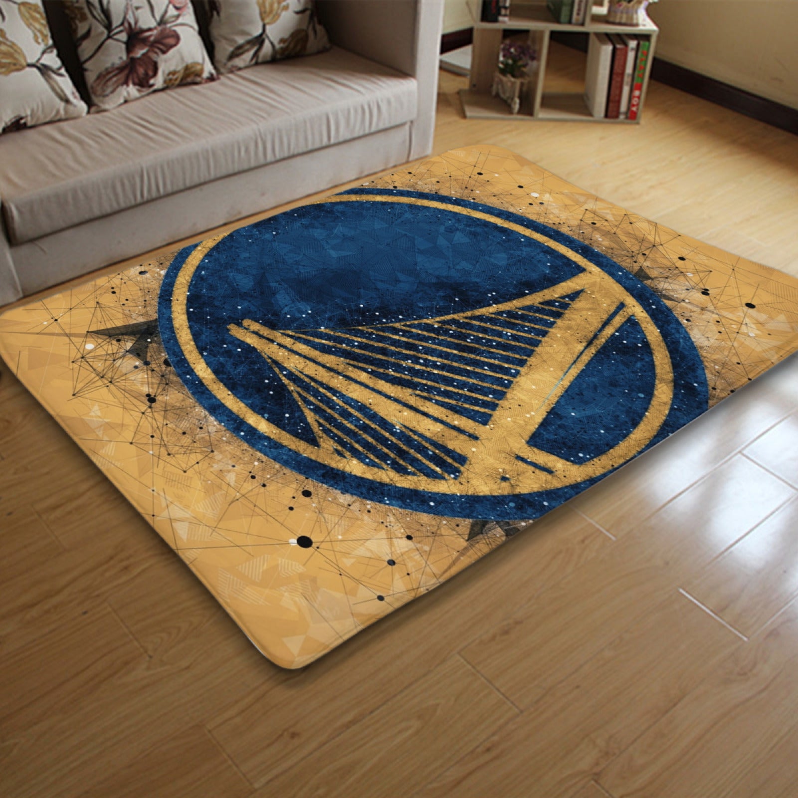 Golden State Basketball Warriors Carpet Living Room Bedroom Mats Kitchen Bathroom Rugs 1 063e3e3e b99d 4b4f acc7 6394eb696d6d