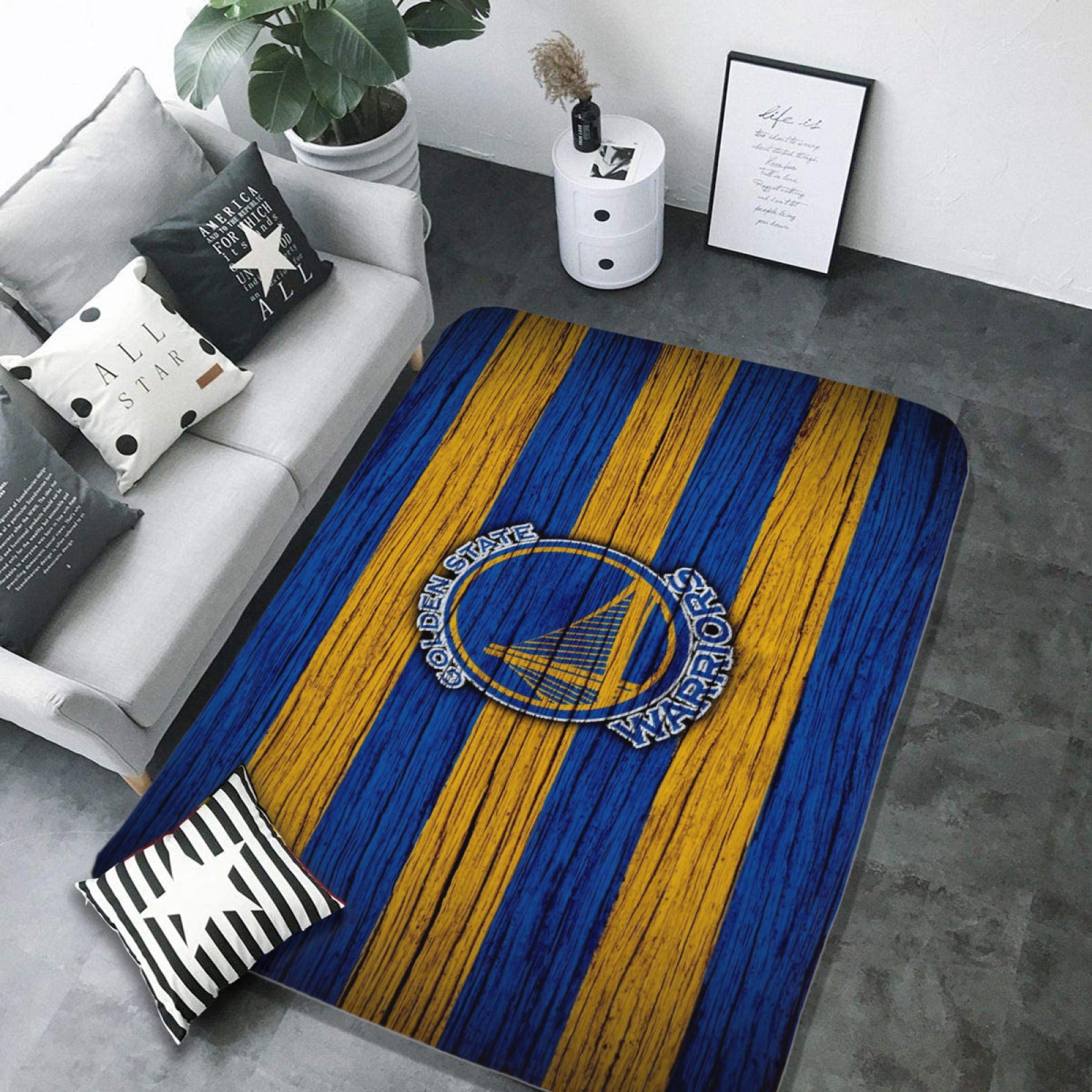 Golden State Basketball Warriors Carpet Living Room Bedroom Mats Kitchen Bathroom Rugs 2 e979237d b7dc 4a3a a132 0367828af6f9