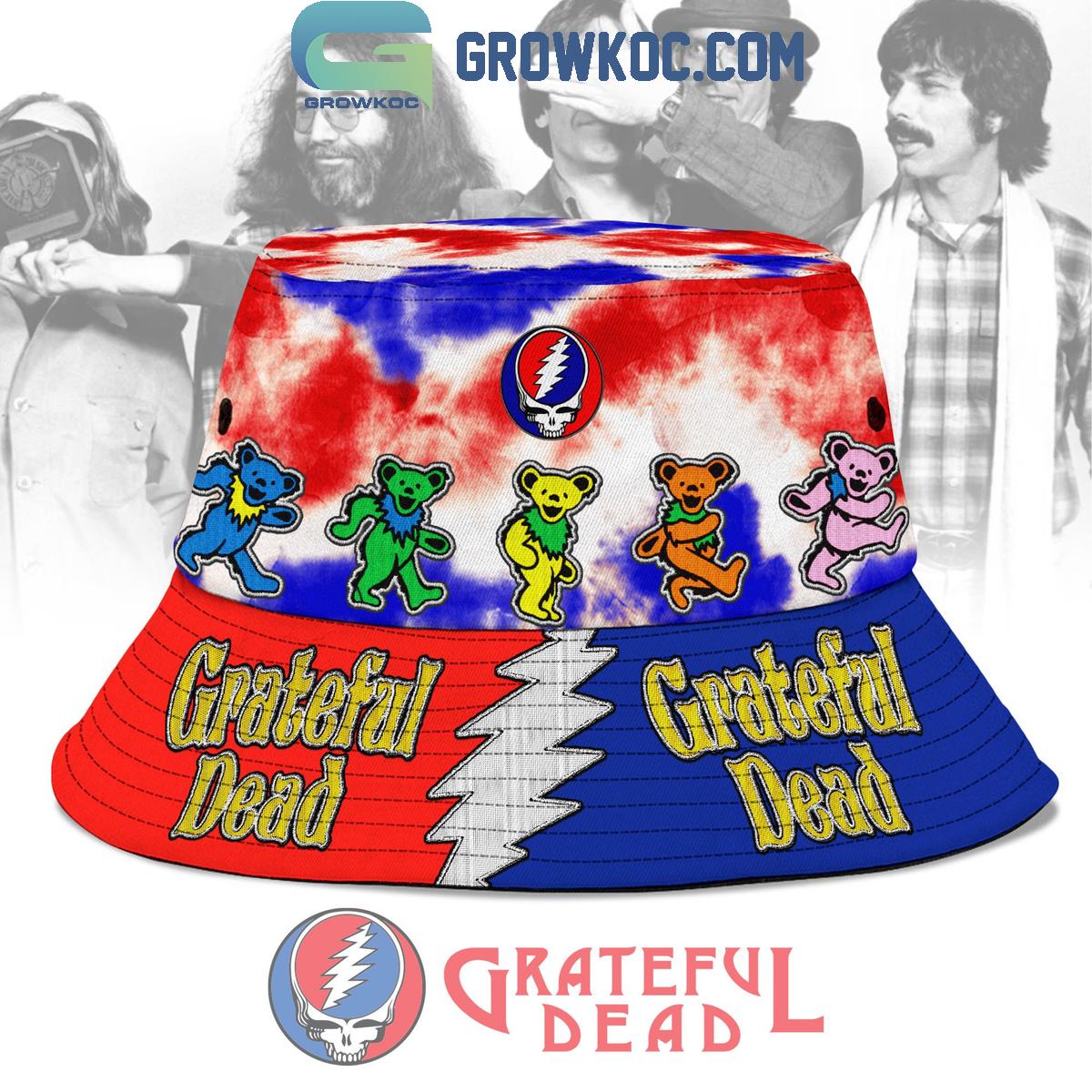 Grateful Dead Rock Fan Legend Bucket Hat 1 ulFM8