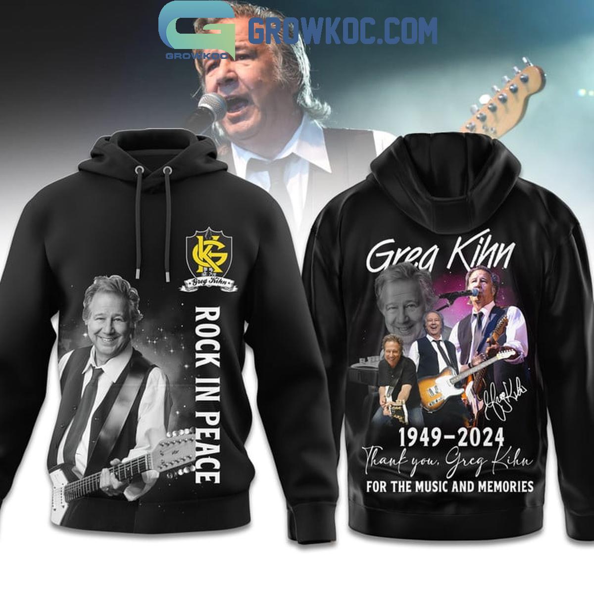 Grea Kihn 1949 2024 Thank You For The Music And Memories Hoodie T Shirt 1 XO5dF