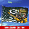 Green Bay Packers NFL Mascot Slogan American House Garden Flag2B1 Obi44