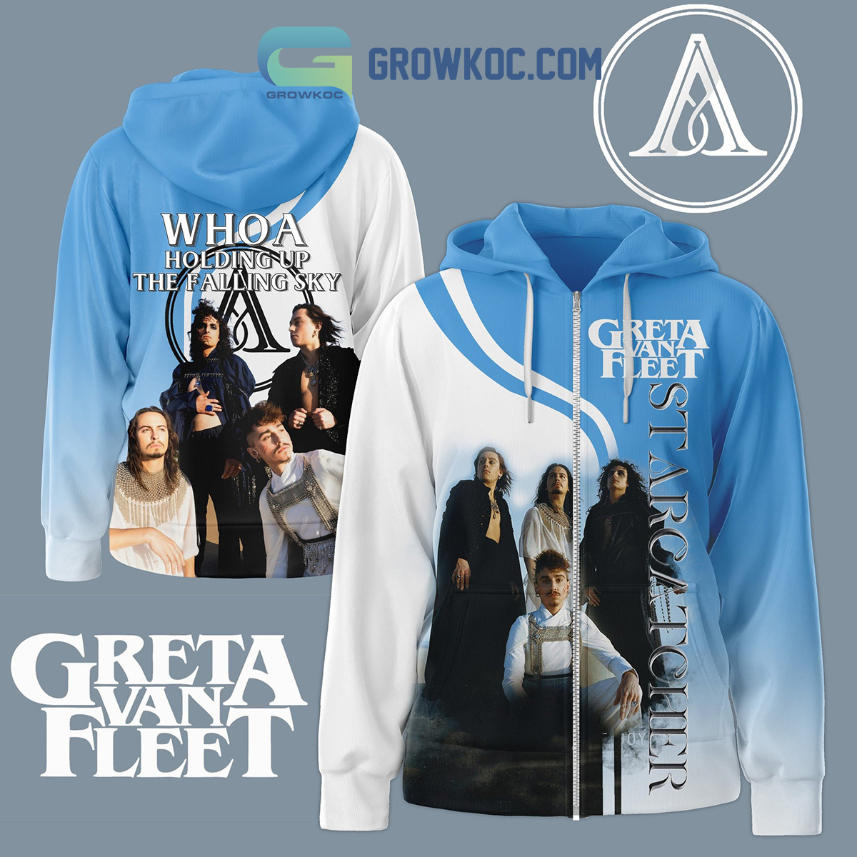 Greta Van Fleet Who A Holding Up The Falling Sky Hoodie Shirts2B1 qm7N0