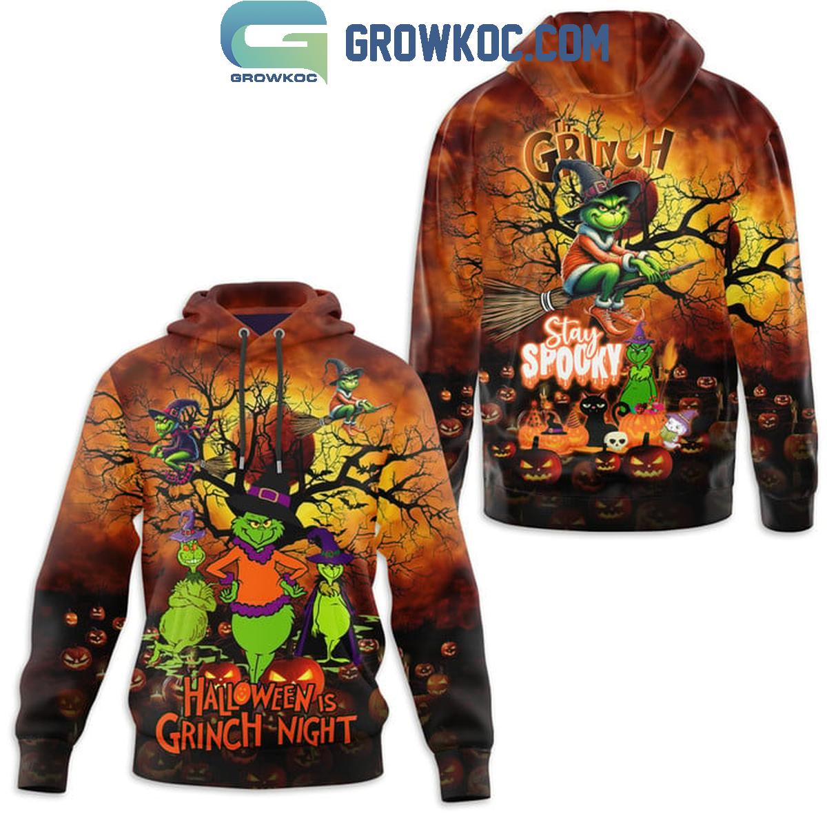 Grinch Halloween Is Grinch Night Fan Hoodie Shirts 1 ypGqM