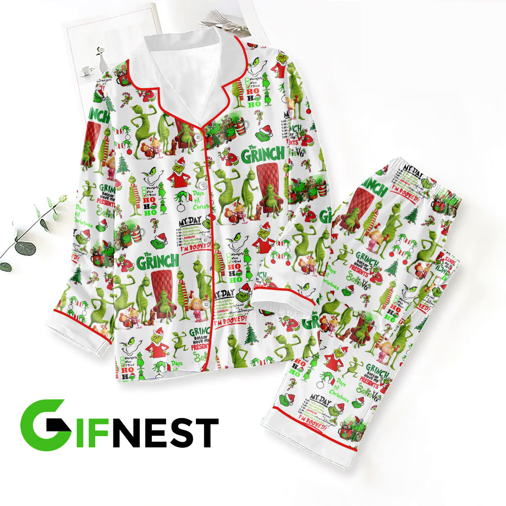 Grinch Pajamas set HOATT3850