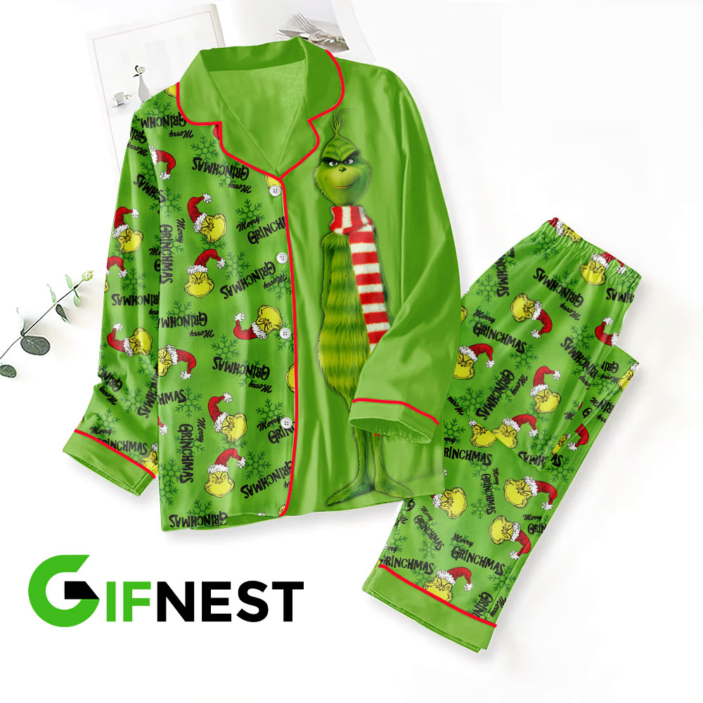 Grinch Pajamas set HOATT3866