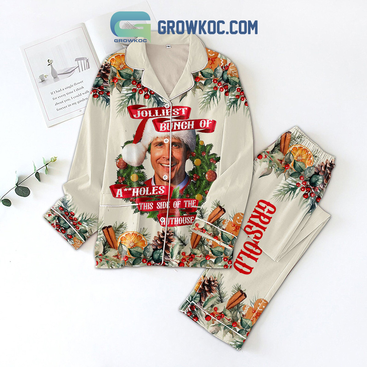 Griswold Family Christmas Pajamas Set2B1 mG8rF