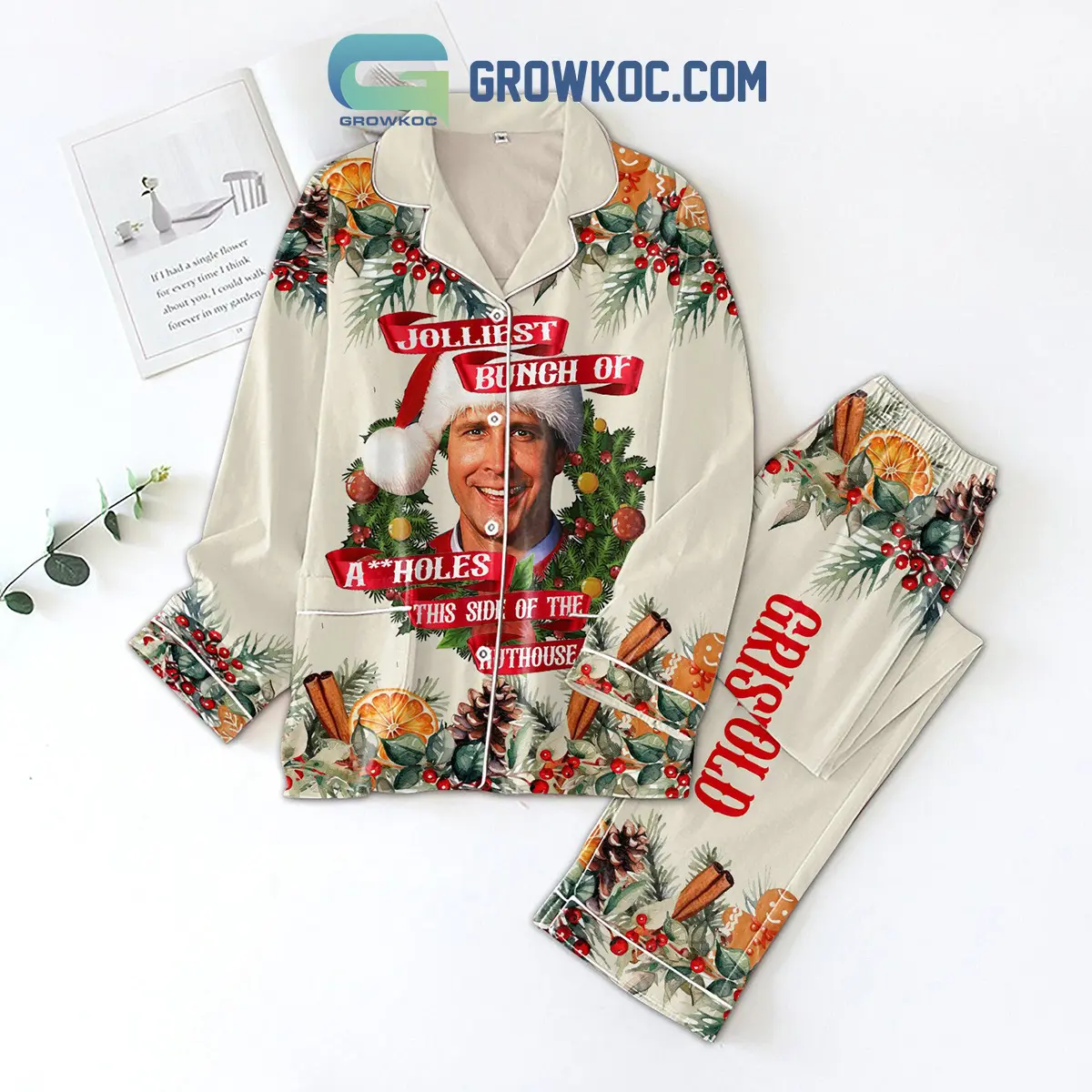 Griswold Family Christmas Pajamas Set2B1 mG8rF