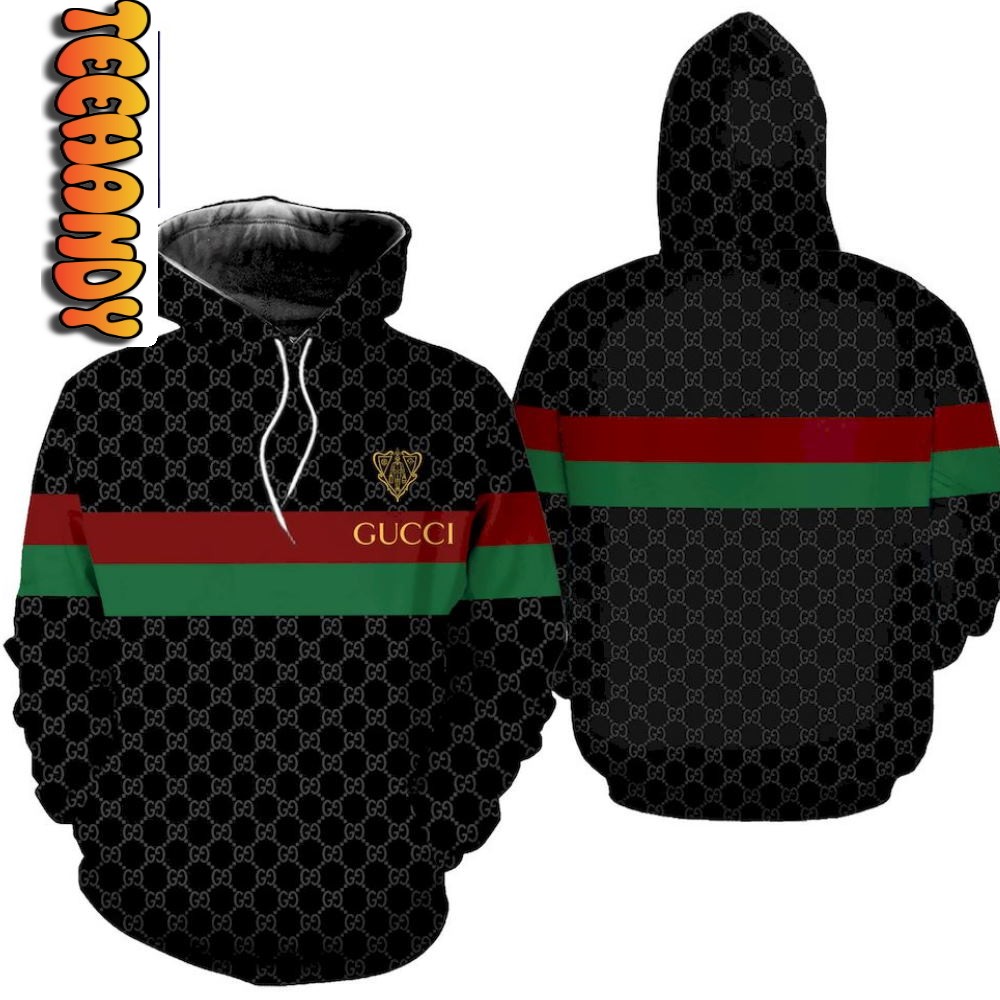 Gucci Expensive All Over Print Luxury Hoodie 0