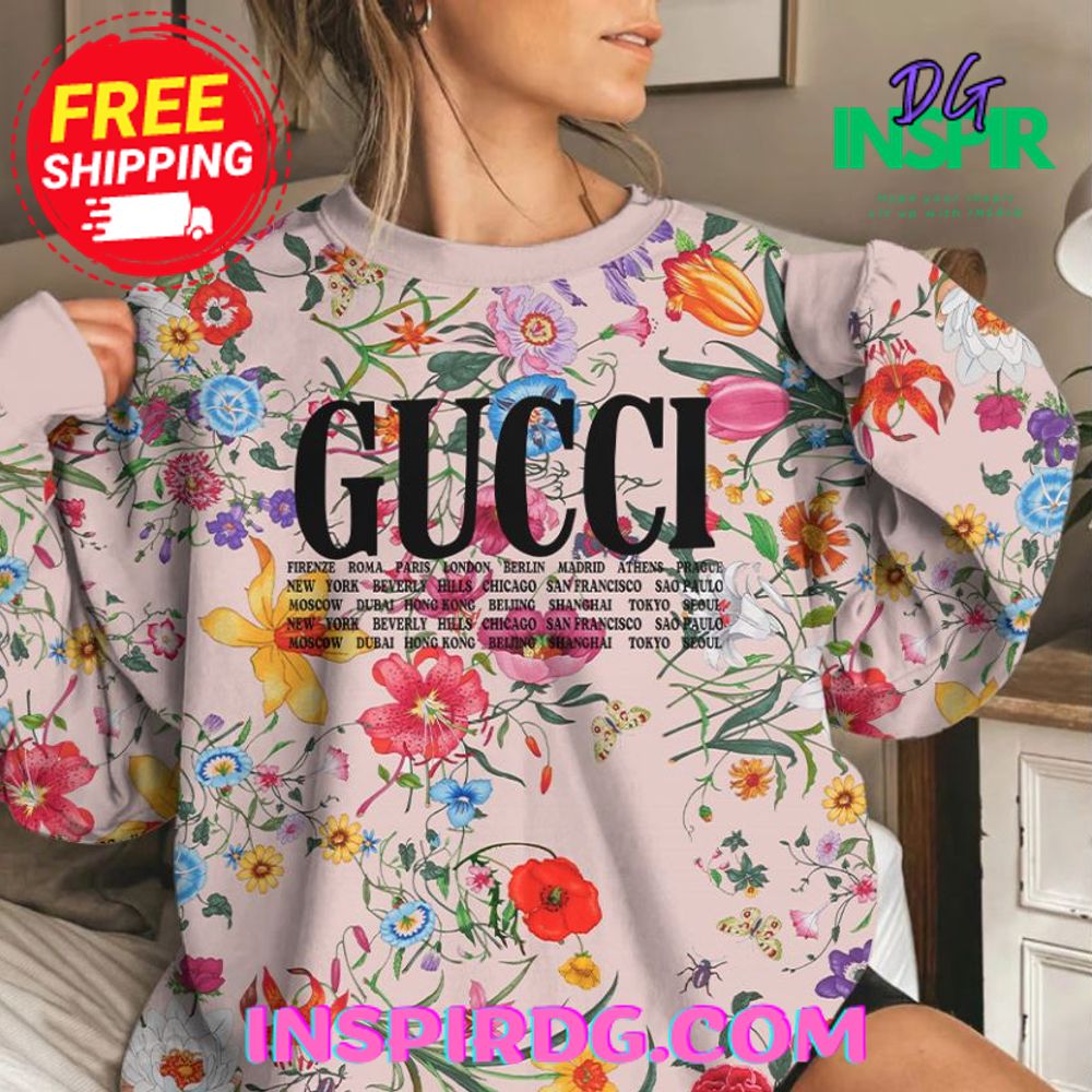 Gucci Flower Country Sweater 1