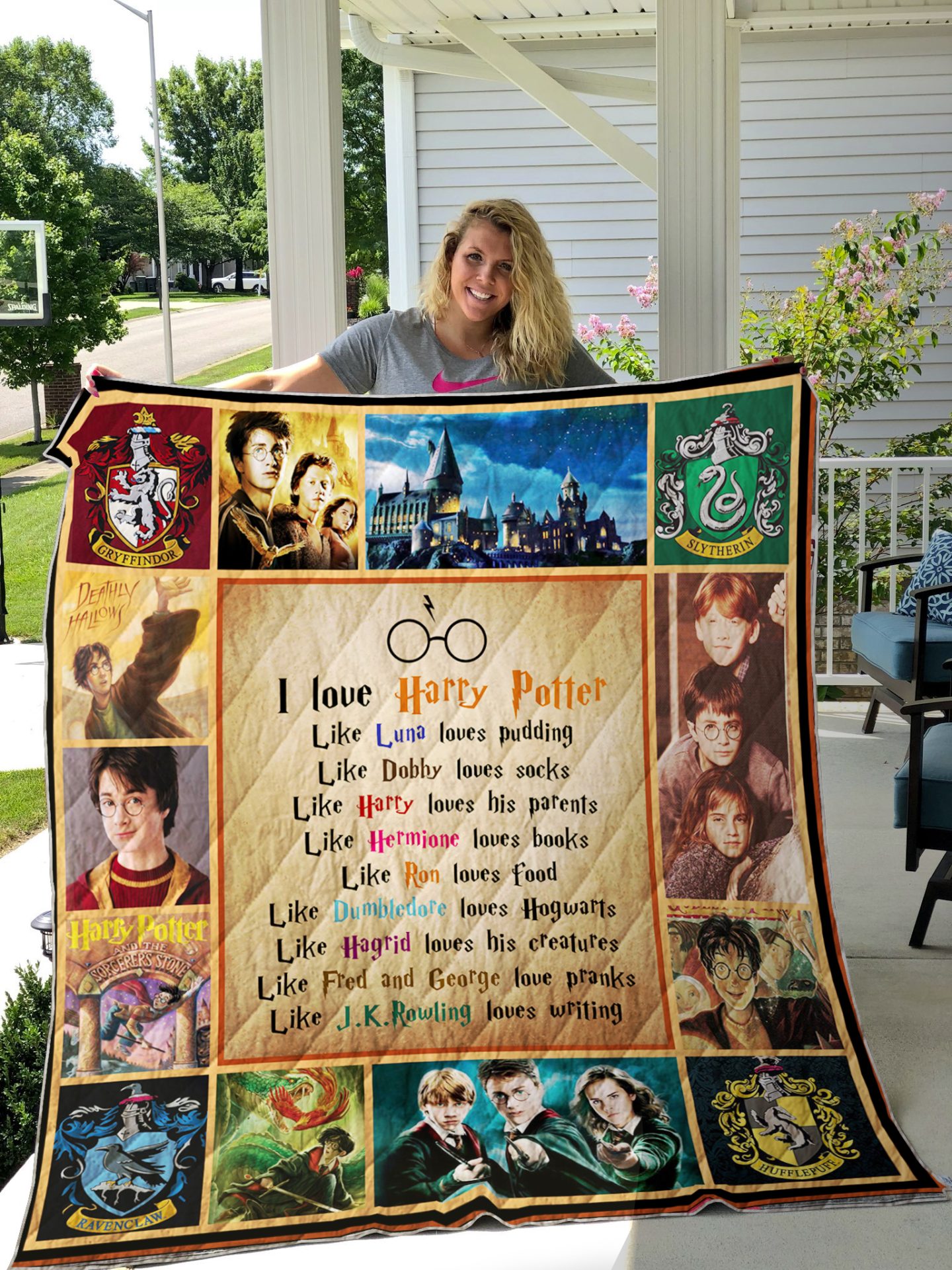 HARRY POTTER Love Quilt Blanket 2835