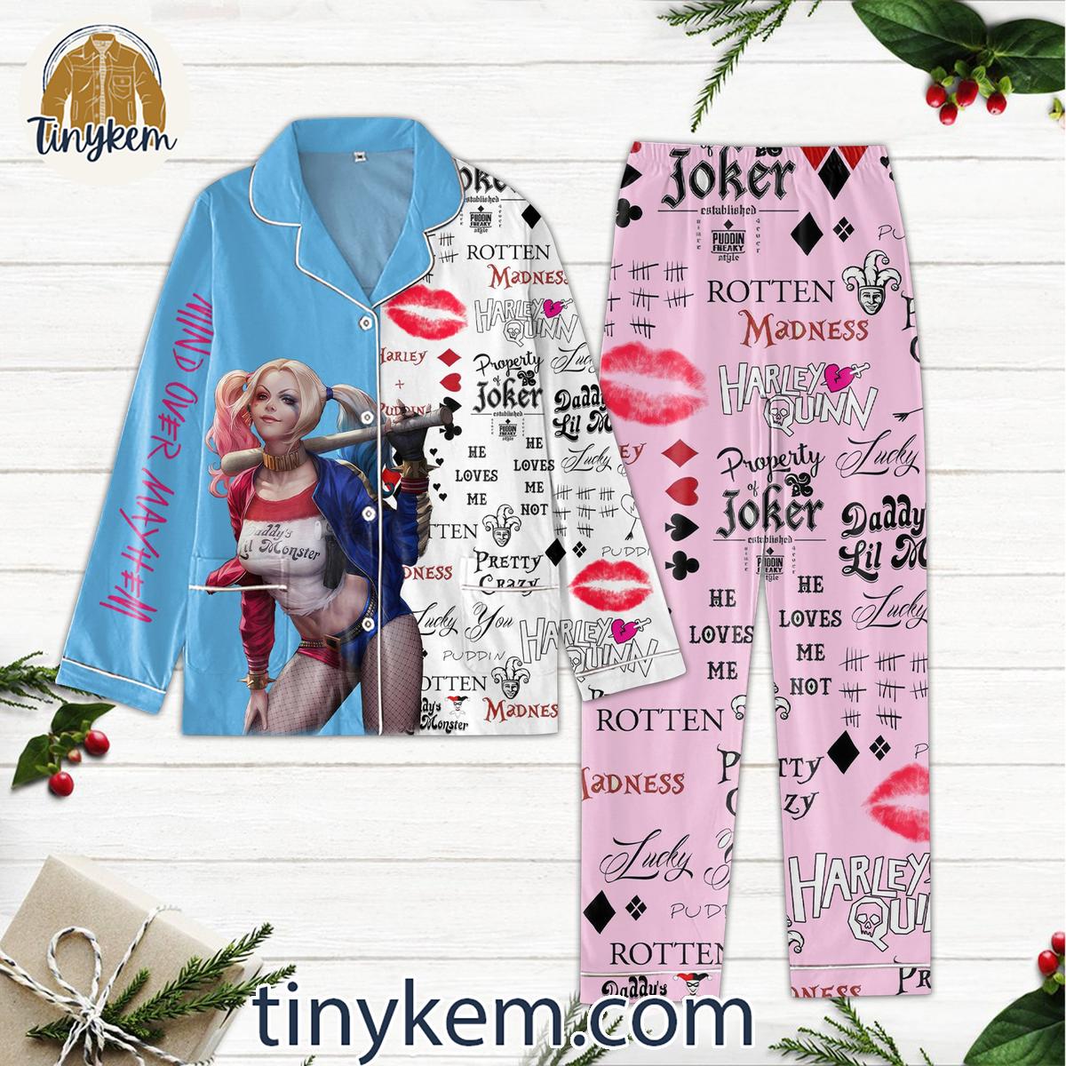 Harley Quinn Pajamas Set 1 FWMAN