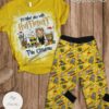 Harry Potter Id Rather Stay With Hufflepuff This Christmas Pajamas Set