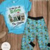 Harry Potter Id Rather Stay With Slytherin This Christmas Pajamas Set