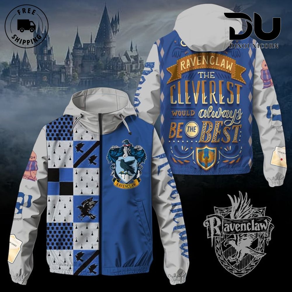 Harry Potter Rowena Ravenclaw Windbreaker Outdoor Jacket 1