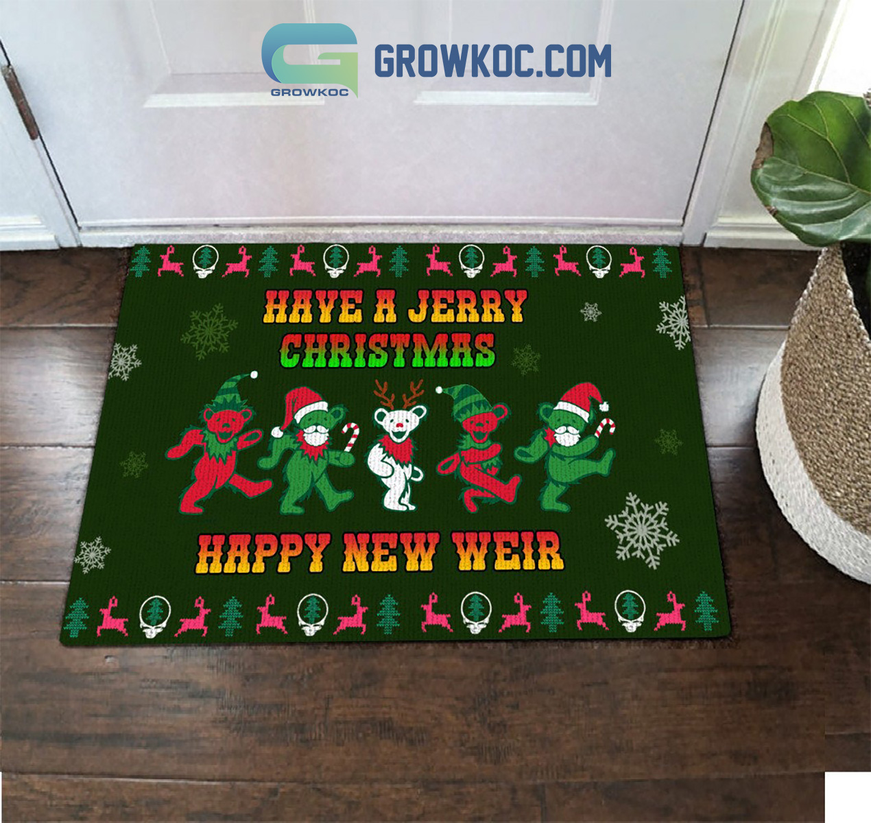 Have A Jerry Chirstmas Happy New Weir Doormat2B1 zFOHs