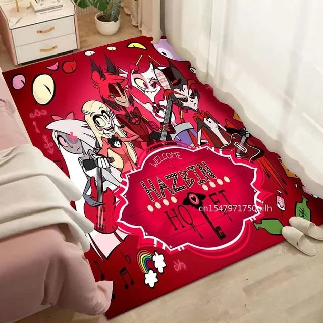 HazbinHotelCarpetLivingRoomBedroomSofaRugDoorMat 11