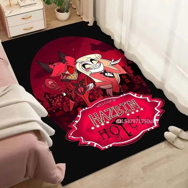 HazbinHotelCarpetLivingRoomBedroomSofaRugDoorMat 2