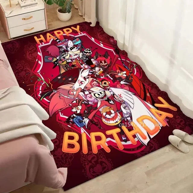 HazbinHotelCarpetLivingRoomBedroomSofaRugDoorMat 5