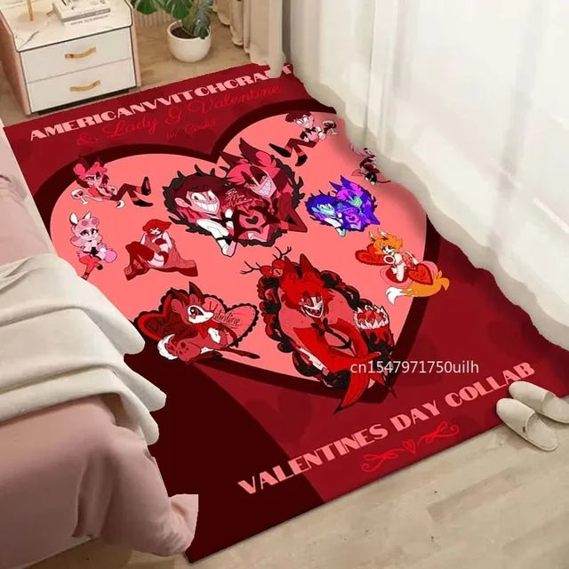 HazbinHotelCarpetLivingRoomBedroomSofaRugDoorMat 6