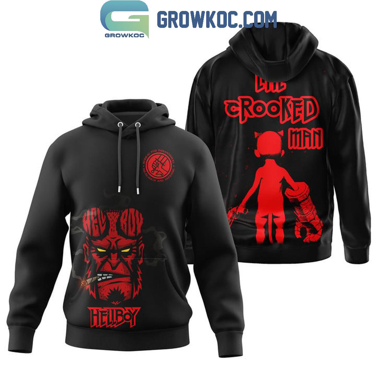 Hellboy The Crooked Man Bureau For Paranormal Research And Defense Hoodie T Shirt 1 ciF95