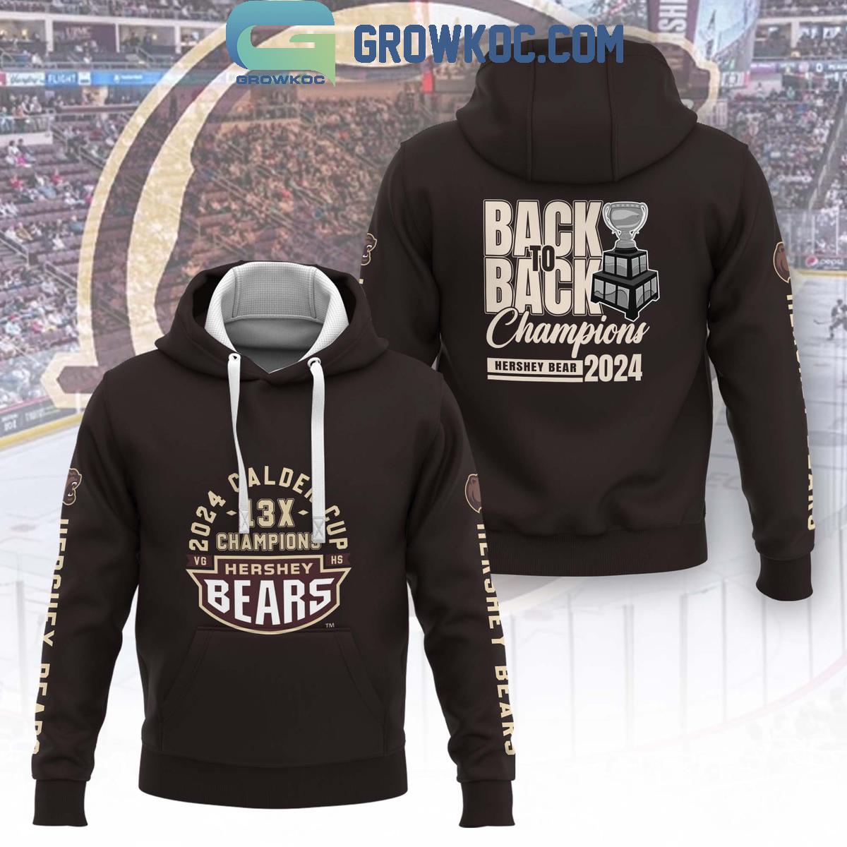 Hershey Bears 2024 Calder Cup Back To Back Champions Hoodie T Shirt 1 ZQyR4