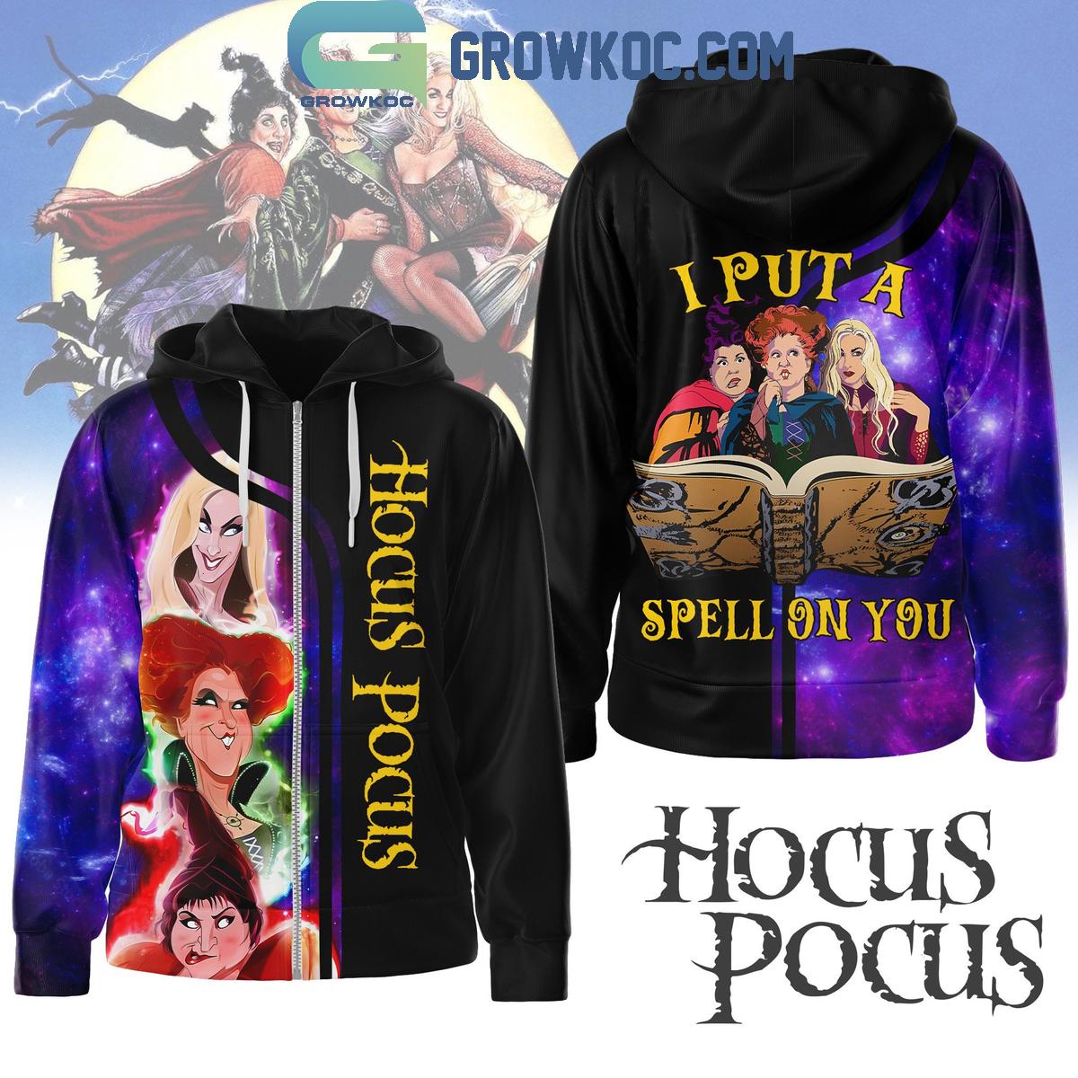 Hocus Pocus I Put A Spell On You Hoodie T Shirt 1 dWnM5