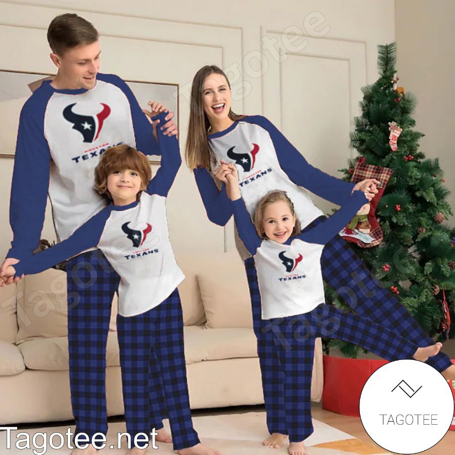 Houston Texans NFL Buffalo Plaid Pajamas Set