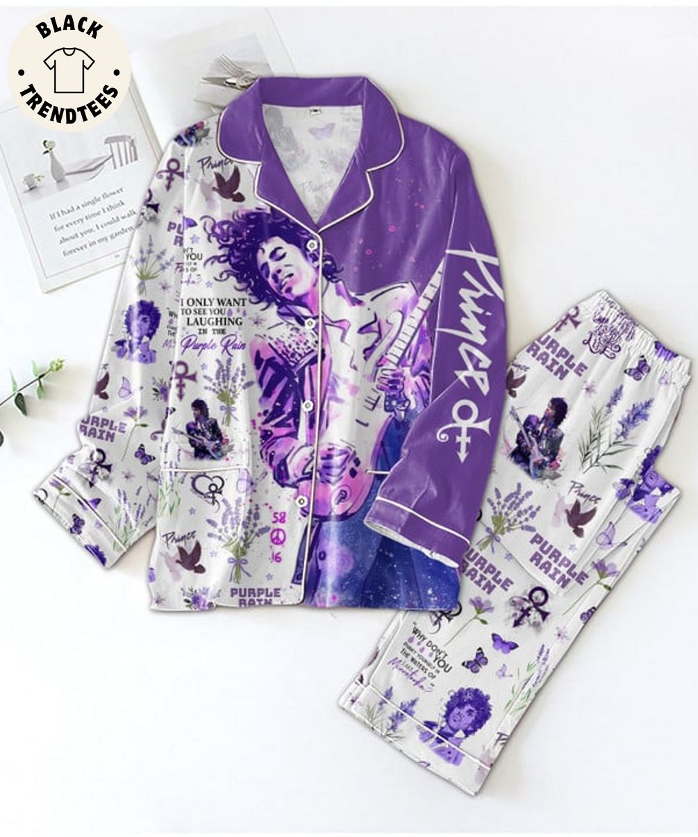 I Only Want To See You Laughing In The Purple Rain Pijamas Set abb9f3 0