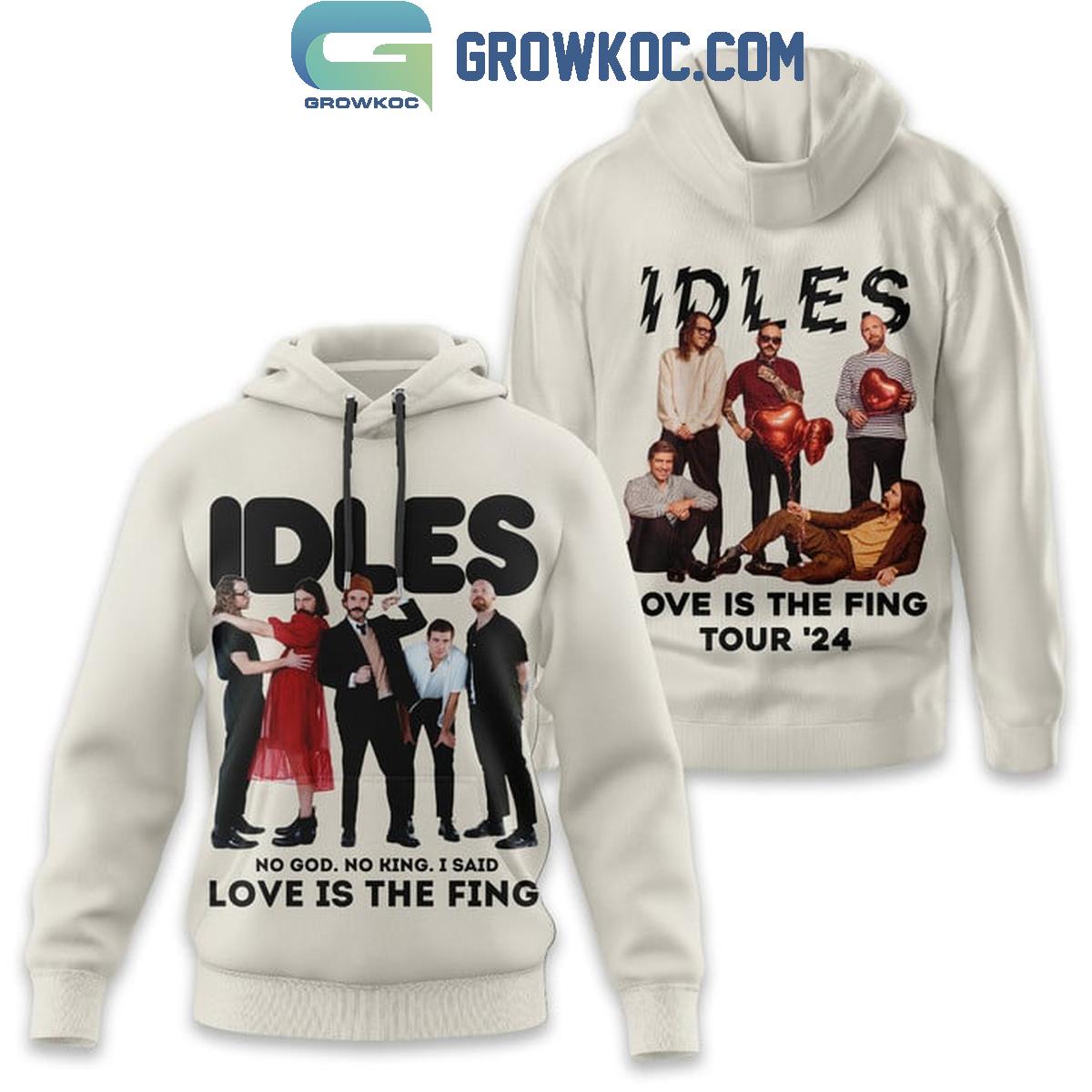 Idles Love Is The Fing Tour 2024 Hoodie Shirts 1 o7r3Q