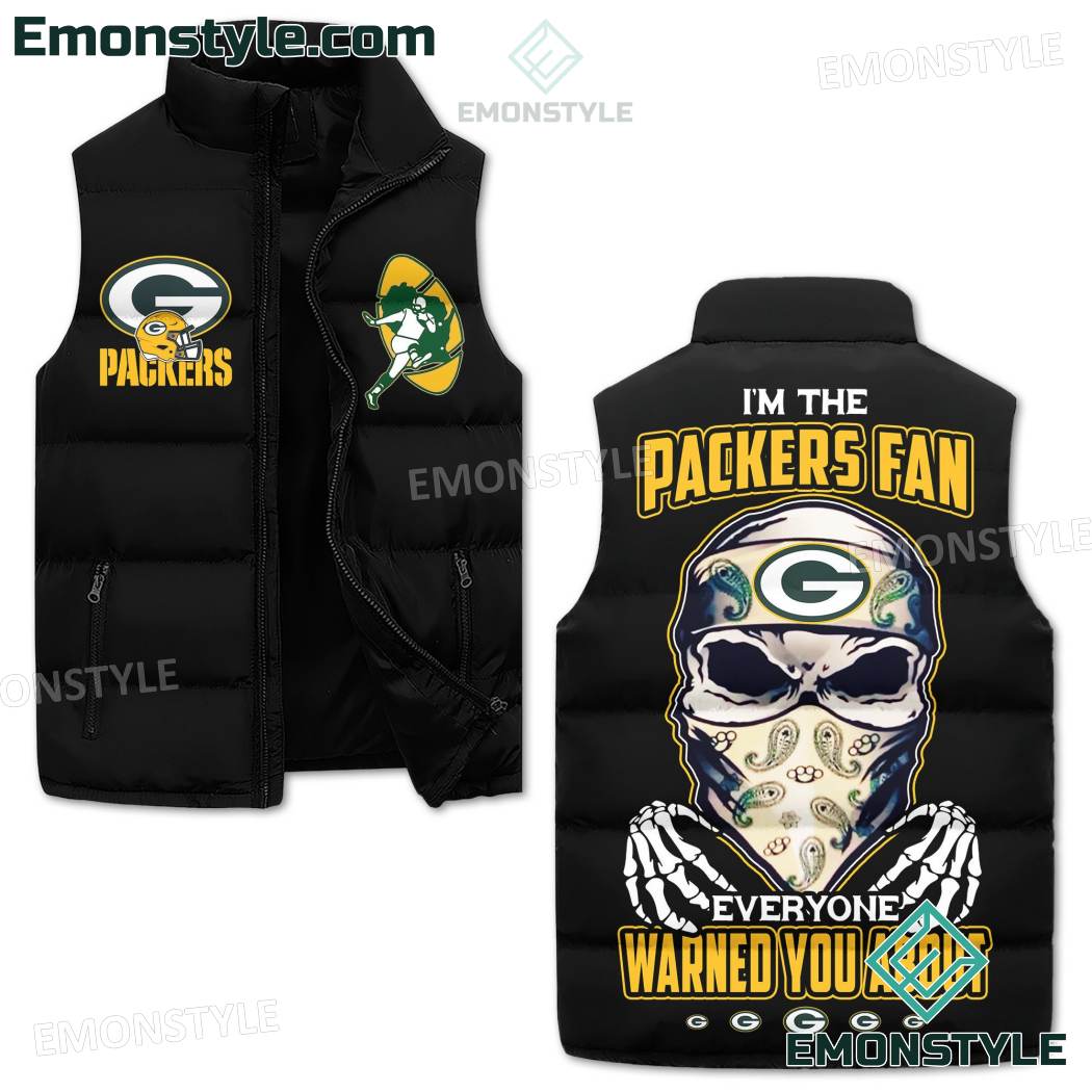 Im The Packers Fan Everyone Warned You About Puffer Vest