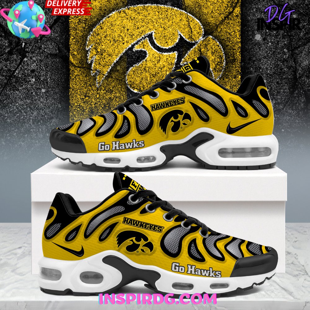 Iowa Hawkeyes Go Hawks Nike Air Max Plus Shoes