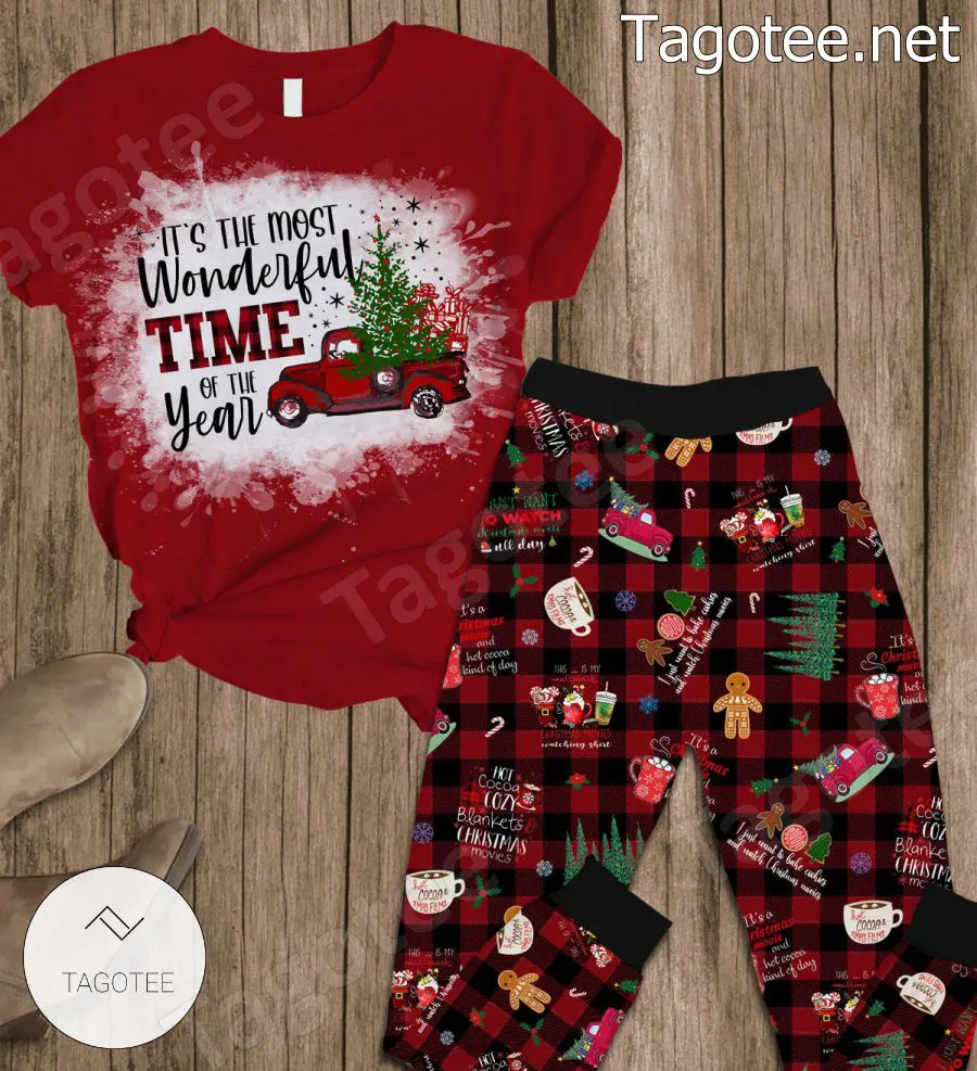 Its The Most Wonderful Time Of The Year Pajamas Set