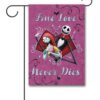 Jack Skellington and Sally Love Garden Disney Flag