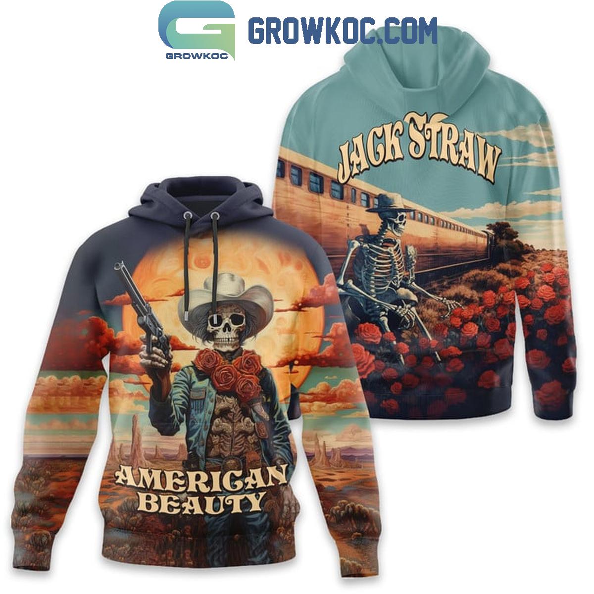 Jack Straw American Beauty Hoodie T Shirt 1 2qsXC