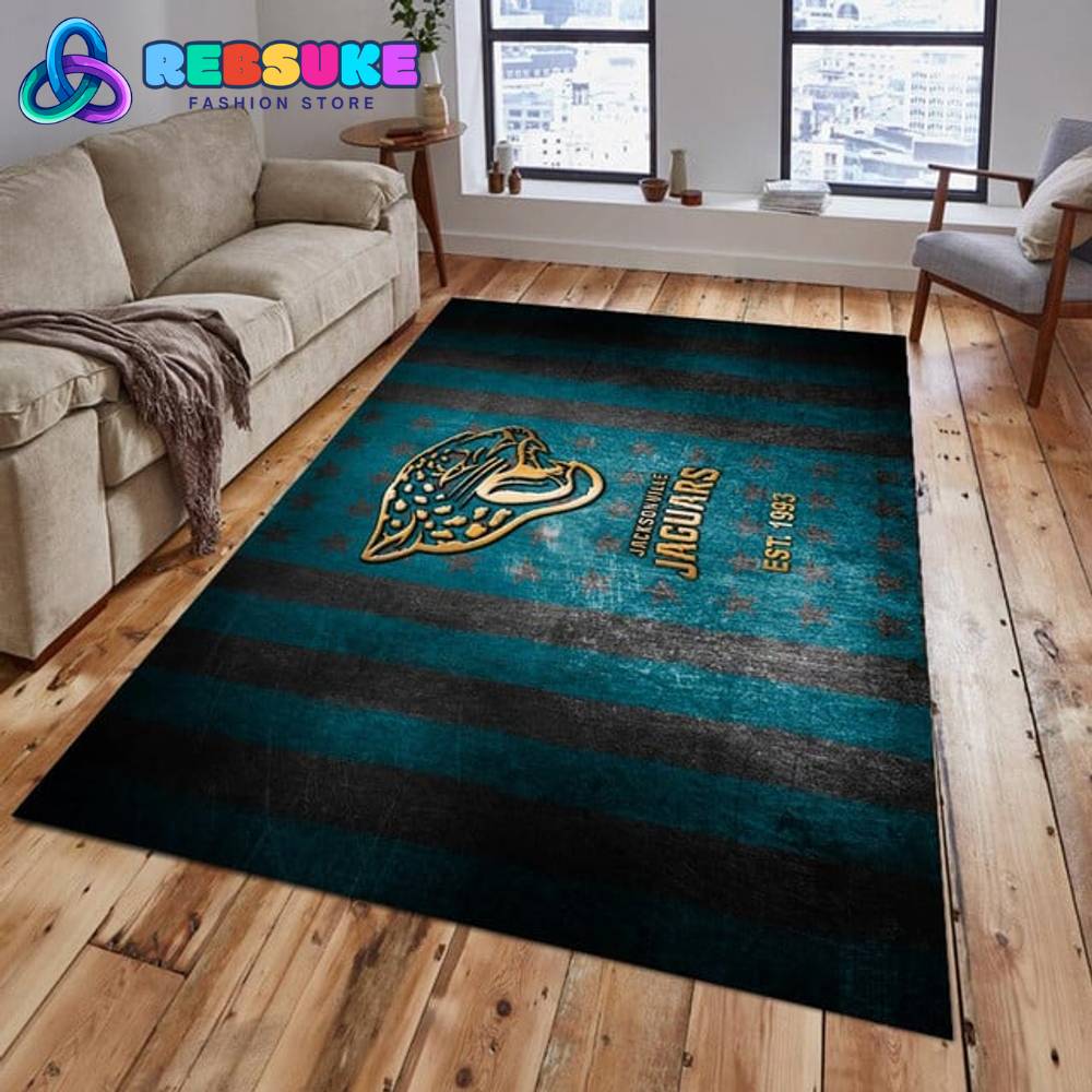 Jacksonville Jaguars NFL 2024 Rug Carpet 3