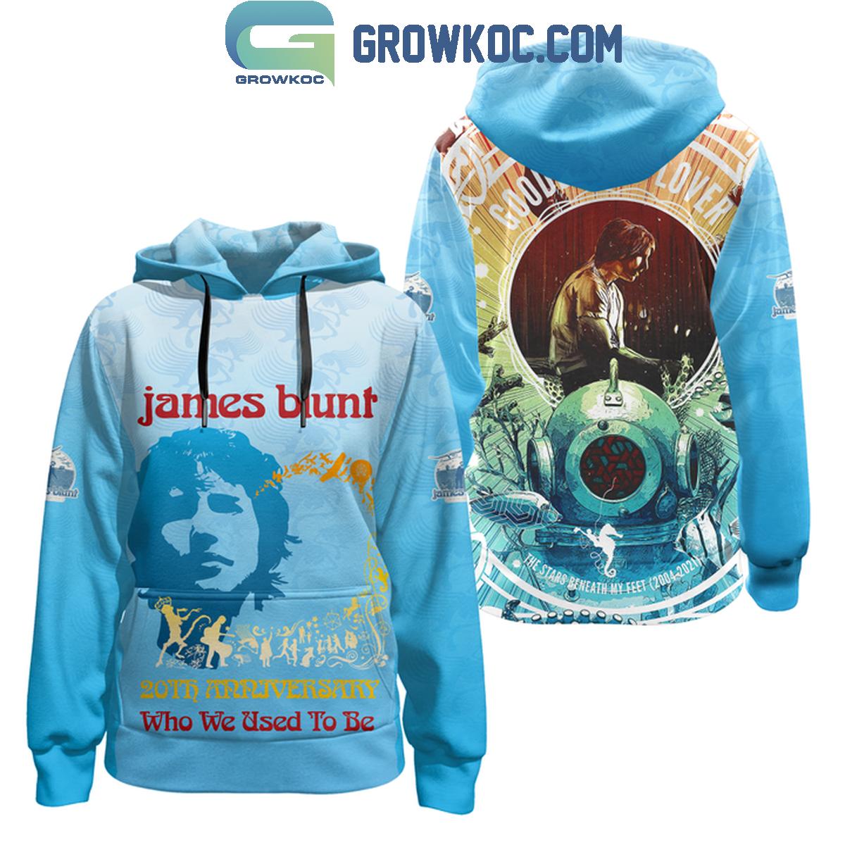 James Blunt 20th Anniversary Who We Used To Be Hoodie T Shirt 1 bcbpg