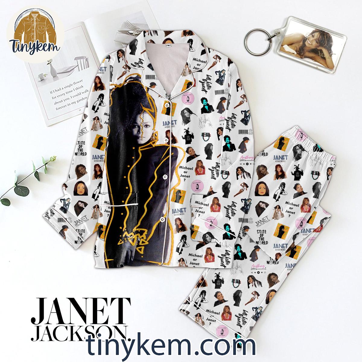 Janet Jackson Themed Pajamas Set 1 N2r5r