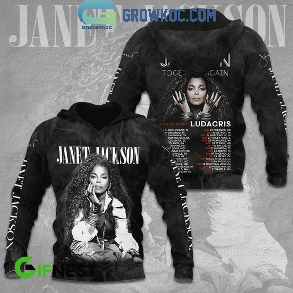 Janet Jackson With Ludacris Together Again Tour 2024 Hoodie Shirts 1 X7wHM