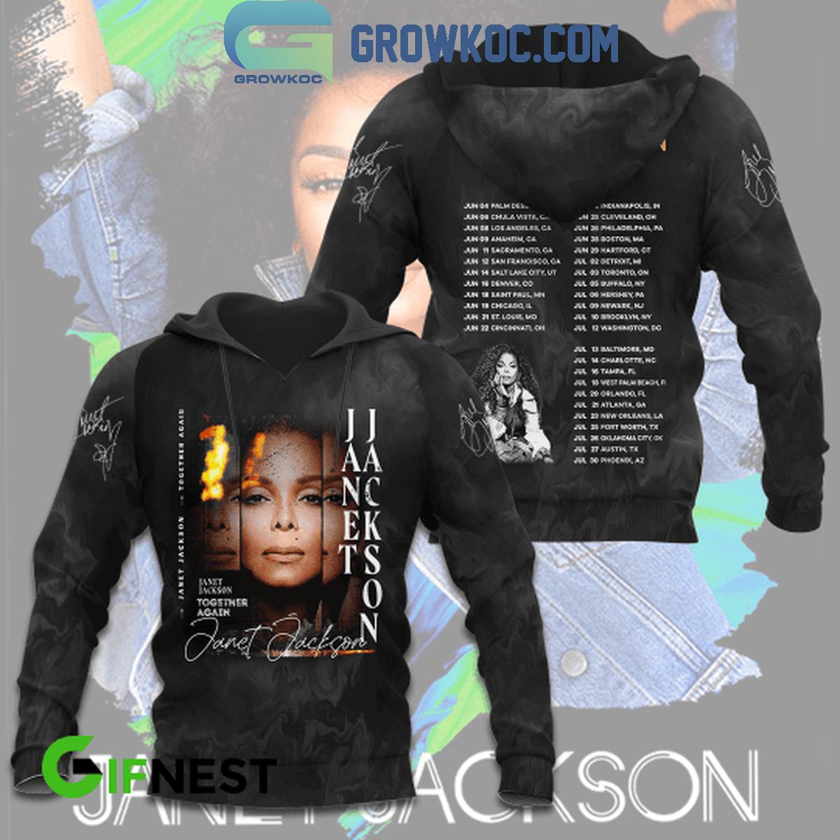 Janet Jackson With Nelly Together Again Tour 2024 Hoodie Shirts 1 Gzc8y