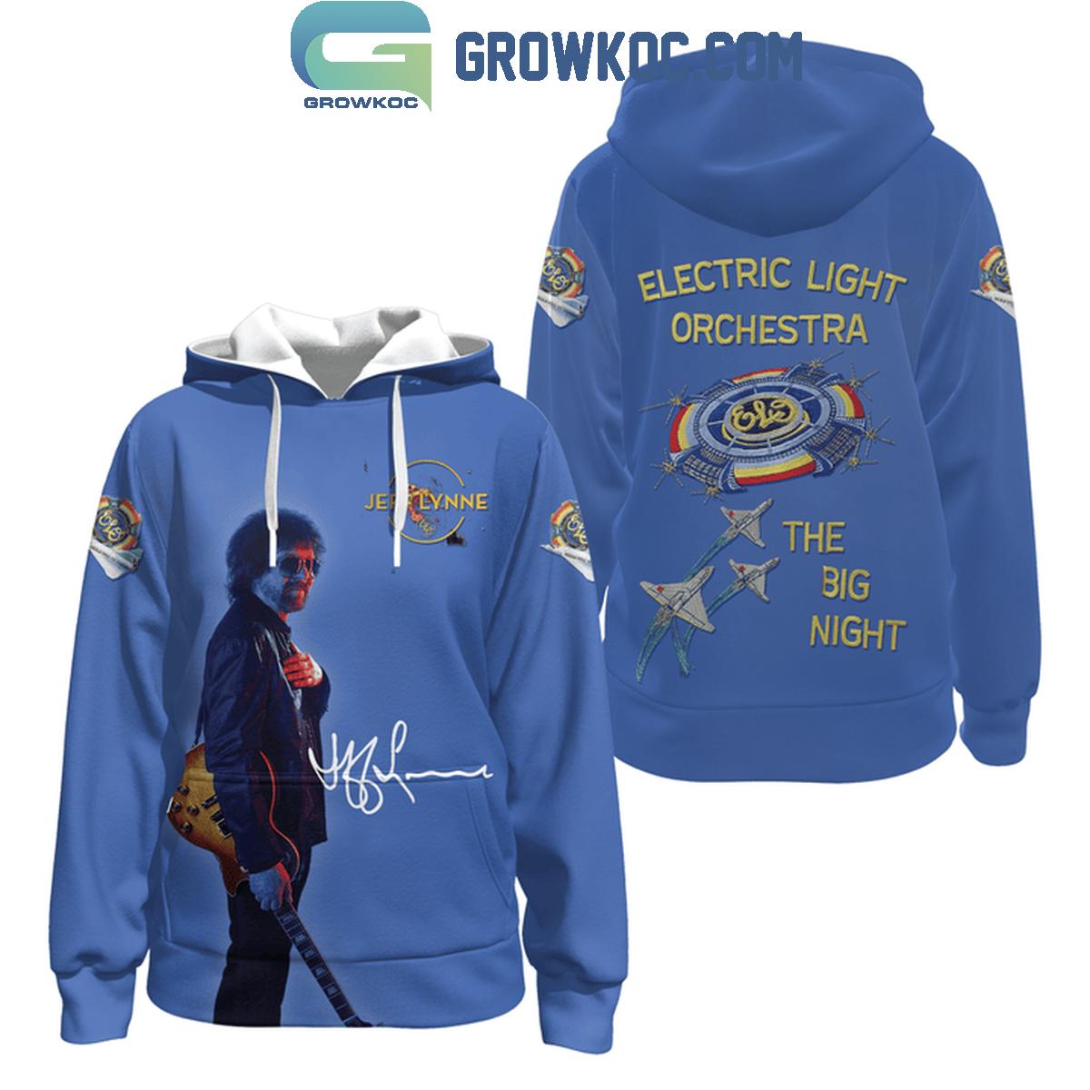 Jeff Lynne Electric Light Orchestra The Big Night Hoodie T Shirt 1 5Wcs6