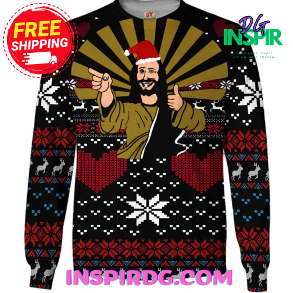 Jesus Christmast Ugly Sweater 2