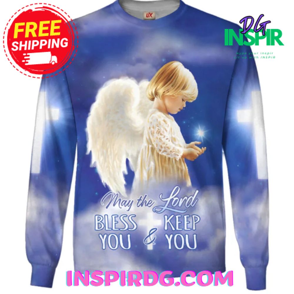 Jesus May The Lord Bless You Keep You Sweatshirt 2