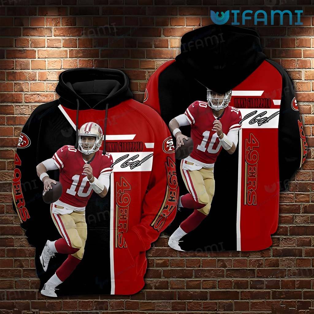 Jimmy Garoppolo Hoodie 3D The Curse Has Been Lifted All Over Print 3D 3D San Francisco 49ers Gift 0